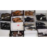 Gentleman's footwear: 2 pairs by Kurt Geiger, 6 pairs by Aldo, 1 pair by Base London, 1 pair by