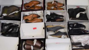 Gentleman's footwear: 2 pairs by Kurt Geiger, 6 pairs by Aldo, 1 pair by Base London, 1 pair by