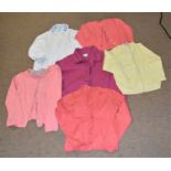 A quantity of late 20th century knitwear and others similar, (6)