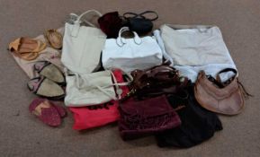 A quantity of handbags, some with dust bags, to include Modalie, Pia Sassi, Oushka and others,