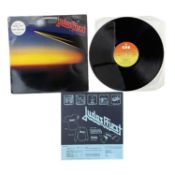 Judas Priest: Point of Entry, 12" vinyl LP.With original merchandise flyer