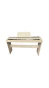 A KORG SP-170S Digital piano in white, with stand Type: Natural Weighted Hammer Action (NH)Number of