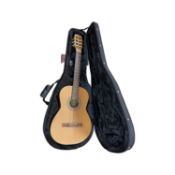 A La Patrie 'Etude' classical acoustic guitar and Kinsman lined case. Serial number: 03036192.