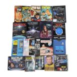 A quantity of various Star Trek books, guides and annuals.