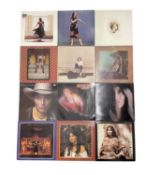 A collection of Emmylou Harris 12" Vinyl LPs, to include: - Pieces of the Sky: K54037: 1975 -