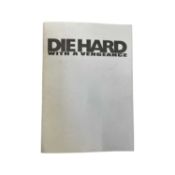 A publicity/press release booklet for Die Hard: With a Vengeance from Buena Vista International.