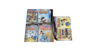 A very large collection of various 1980s - 2000s Beano comic books