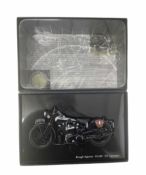 A boxed Minichamps 1:12 scale model: Brough Superior SS 100, TE Lawrence 1932