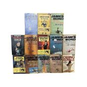 A collection of 1950s James Bond (Ian Fleming) paperbacks, by Pan Books