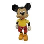 A 1977 Remco (HK) Mickey Mouse figurine.Height approximately 14cm