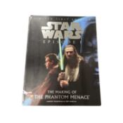 A signed Limited Edition copy of Star Wars Episode I: The Making of the Phantom Menace, bearing