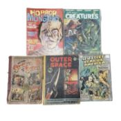 A collection of various 1950s/60s comic books, to include: - World Famous Creatures, 1958,