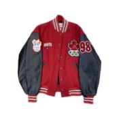 A 1998 Winter Olympics / XVIII Olympic Winter Games Official Canada varsity jacket by Roots
