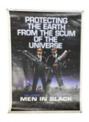 A mixed lot of sci-fi / action film posters, to include: - Men in Black - Star Wars - Boba Fett -
