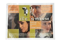 A mixed lot of film posters, to include: - Ice Storm - Breakdown - Mansfield Park - Nobody's