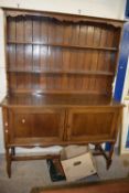 Early 20th Century oak dresser cabinet,137cm wide