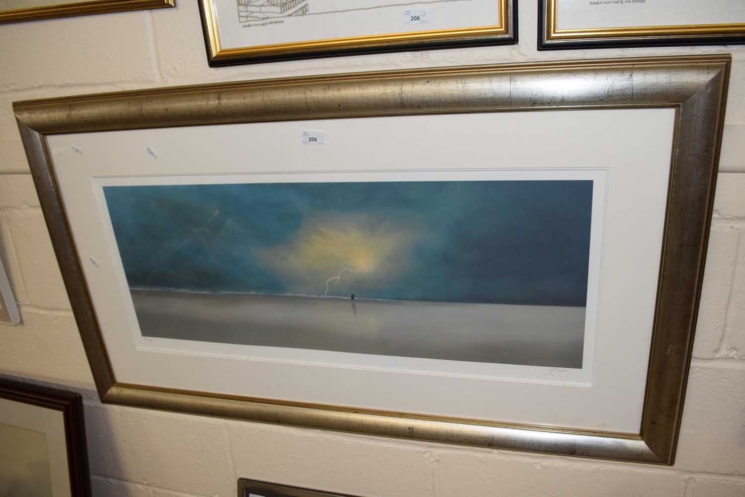Lawrence Coulson, The Perfect Storm, limited edition print, framed and glazed