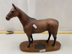 A Beswick model of Arkel set on a plinth base