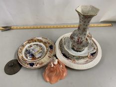 Various assorted ceramics to include a Coalport figurine and other items