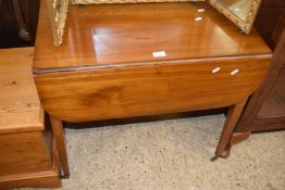 Mahogany Pembroke style occasional table, 75cm wide