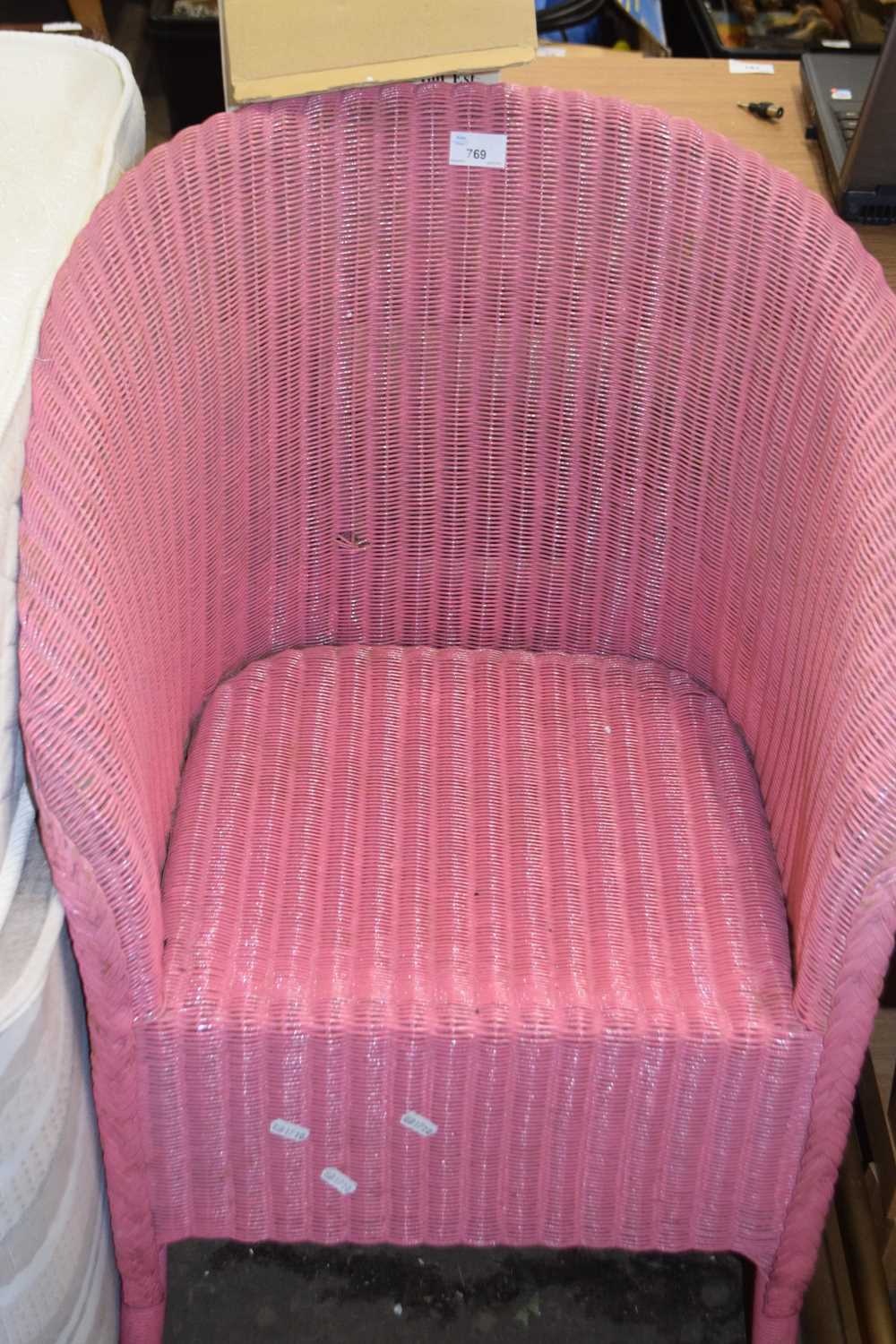 Pink Lloyd Loom style chair