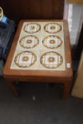 Retro tile top coffee table