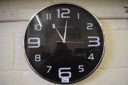 Modern Church gate wall clock