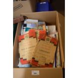 Box of assorted maps