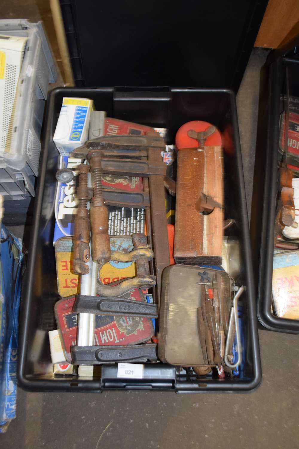 Quantity of assorted hand tools and other items