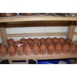 Quantity of herbs storage jars