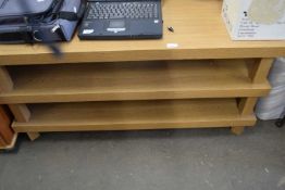 Modern three tier sideboard, approx 120cm wide