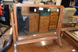 Freestanding dressing table mirror