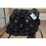 Two pairs of binoculars