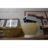 Kenwood food mixer and two bowls