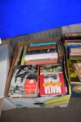 Box of assorted books to include Kew, The History of Royal Botanical Gardens and various others