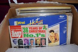 One box of assorted records