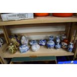 Mixed Lot: Various modern Oriental vases