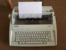Brother electronic typewriter, boxed