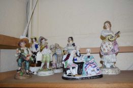 Mixed Lot: Various assorted porcelain figures