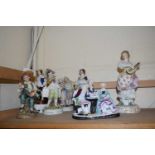 Mixed Lot: Various assorted porcelain figures