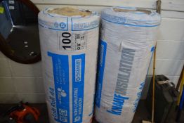 Two rolls of insulation