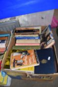 Box of assorted books to include Horseguards by Barney White-Spunner and various others