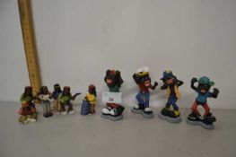 Collection of various small rasta ornaments