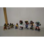 Collection of various small rasta ornaments
