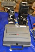Vintage Projector Interest - A Newton Lightmaster 35mm slide projector together with a Harris Deluxe