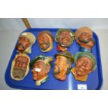 Collection of Bossons plaster work busts