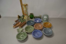 Collection of various Wade Pottery items to include a range of British Empire dishes, wall pocket