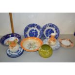 Mixed Lot: Various ceramics to include Doulton Norfolk pattern saucers and other items