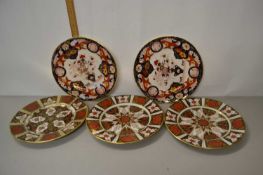 Collection of Abbeydale and Masons gilt decorated plates