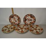 Collection of Abbeydale and Masons gilt decorated plates